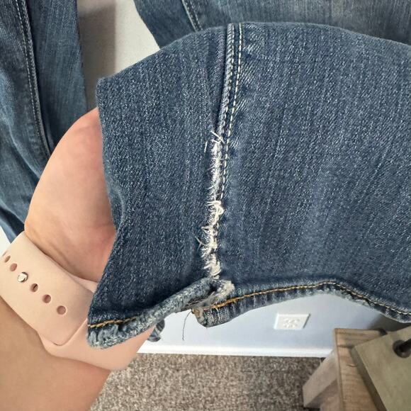 American Eagle Stretch Artist Jeans Women's Size 10 Flare Leg Medium Wash - Picture 5 of 11